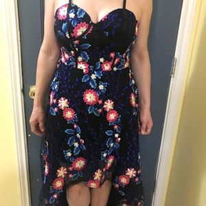 BRAND NEW black embroidered dress